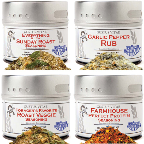 Gustus Vitae Gourmet Instant Pot Seasoning Set – 4 Pack | Made in USA Gustus Vitae  Collections & Gift Sets
