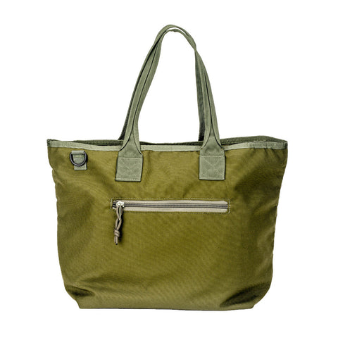 Olive Drab Durable Tote Bag – Water-Resistant Cordura Nylon | Made in USA MIS  Tote Bag