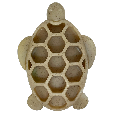 Turtle-Shaped Durable Nylon Dog Chew Toy – Safe Enrichment for 15-80 Lbs | Made in USA SodaPup  Nylon Dog Toys