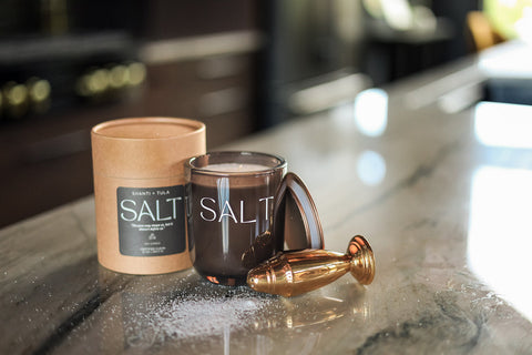 Salt Candle – Faith-Based Gift | Made in USA by Shanti + Tula Shanti + Tula  HOME