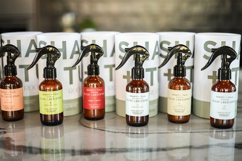 Natural Room & Linen Spray – Odor Neutralizer & Air Refresher | USA Made by Shanti + Tula Shanti + Tula  Home Decor