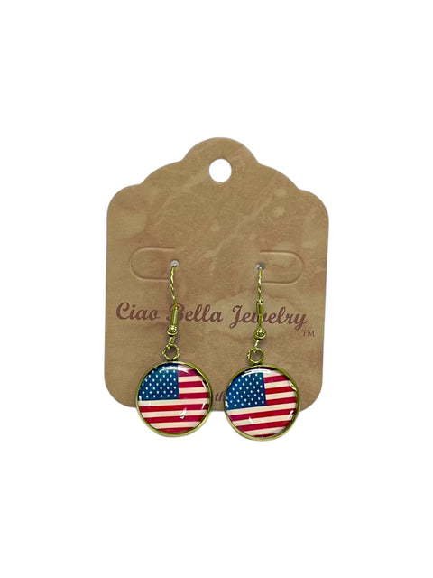 Limited Edition 250th Anniversary Military Drop Earrings – U.S. Army Navy Marine Commemorative Jewelry | Made in USA Michelle Marie Boutique  Earrings