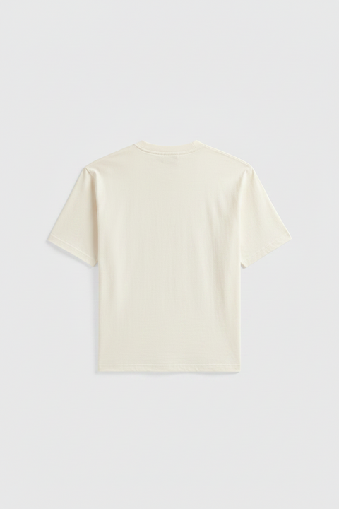 Unisex Cotton Crop T-Shirt – Boxy Fit Modern Layering Tee | Made in Los Angeles USA US Standard Apparel  product