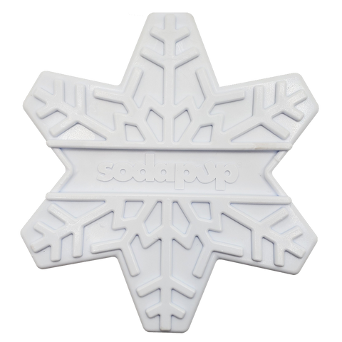 Snowflake Nylon Dog Chew Toy – Durable Interactive Chewer | Made in USA SodaPup  Nylon Dog Toys