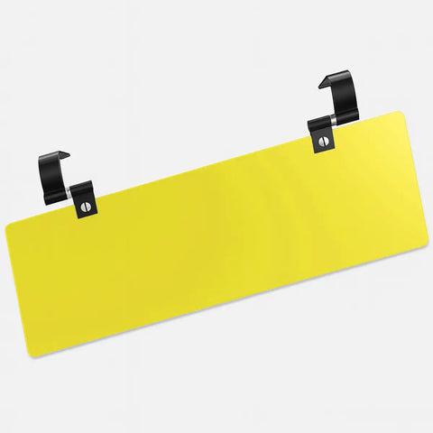 Yellow XL Polarized Car Visor Extender – Night Driving Glare Reducer | Made in USA Glare Guard  item